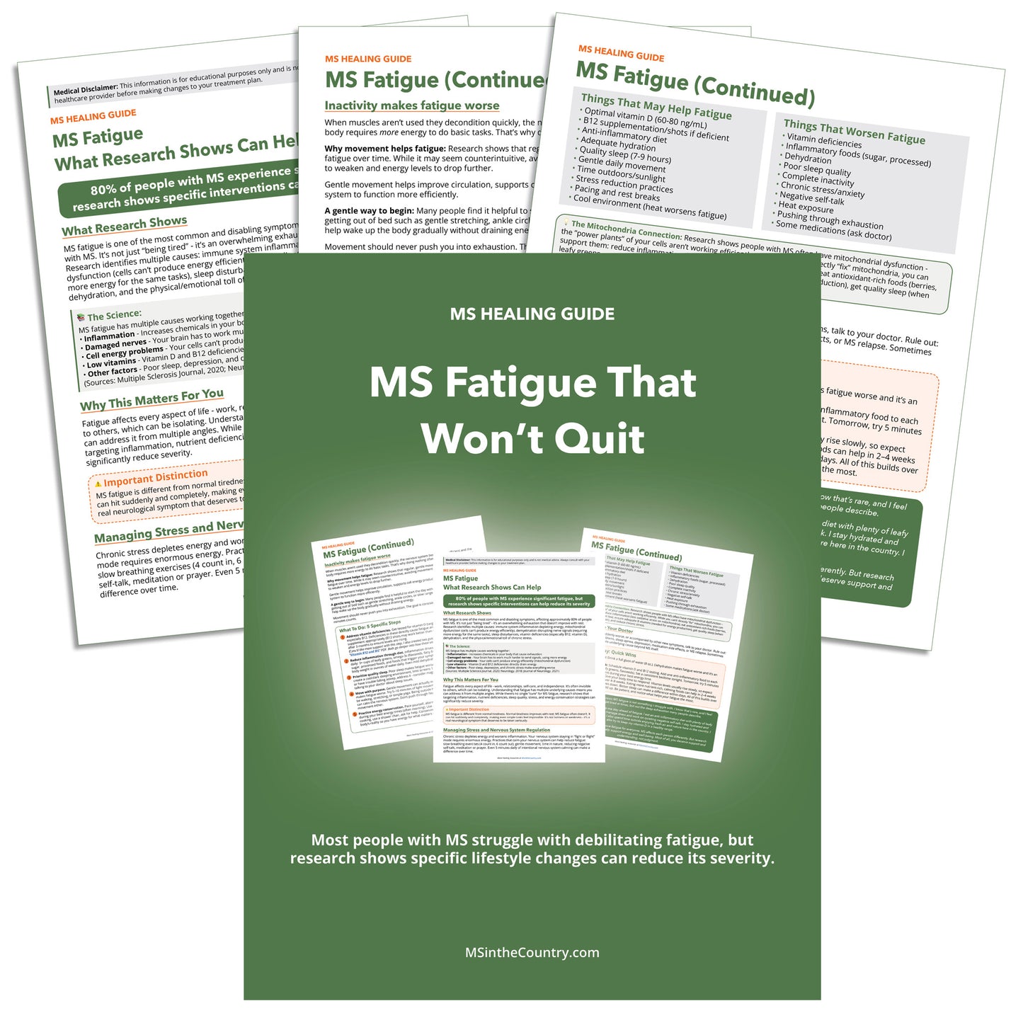 MS Fatigue That Won’t Quit