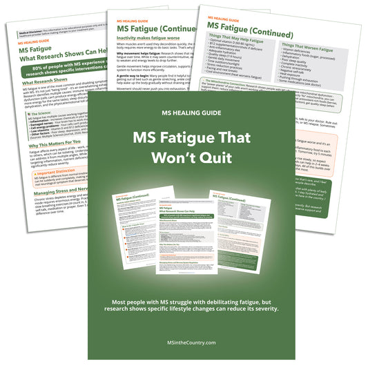MS Fatigue That  Won’t Quit